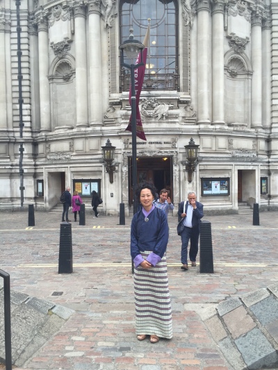 Dr. Julia Kim at Central Hall Westminster, London